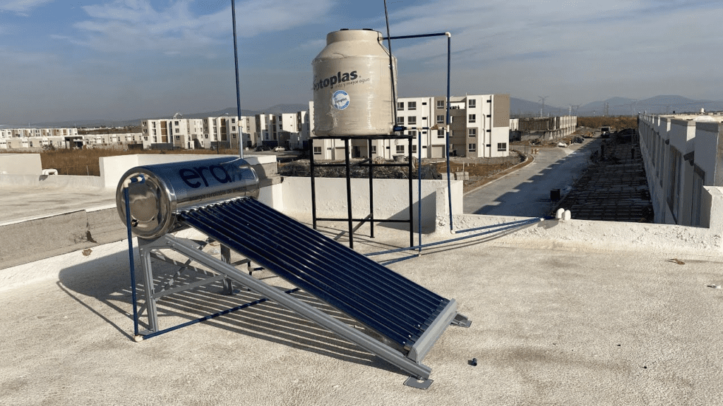 tipos de calentadores solares tubo evacuado