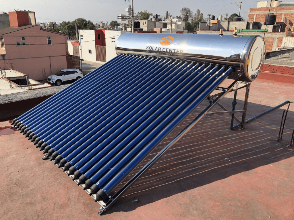 tipos de calentadores solares heat pipe