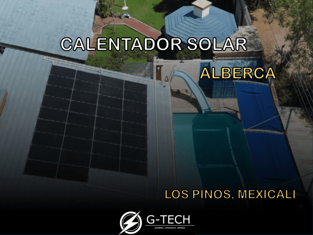 instalacion de calentadores solares para alberca en mexicali