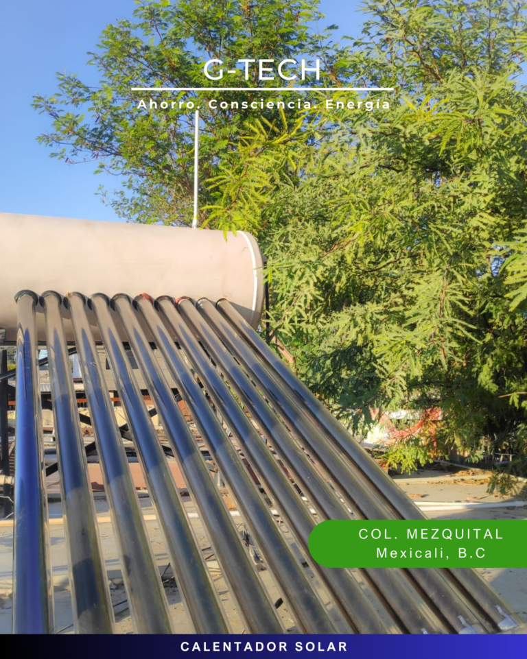 Instalación de Calentador Solar Baja Presión