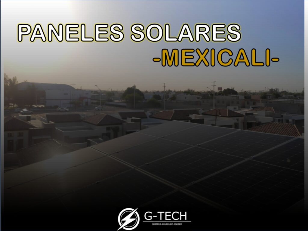 paneles solares mexicali