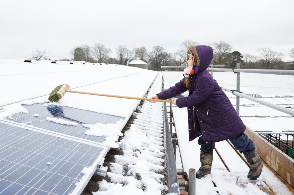 ¿Cómo afecta el Clima a los Paneles Solares? Nieve