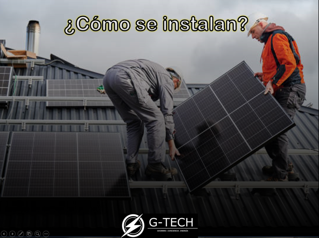 ¿Cómo se instalan los paneles solares en Mexicali?