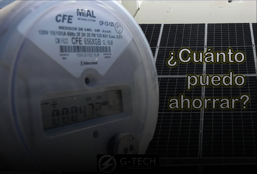 ¿Cuánto se puede ahorrar con paneles solares en Mexicali?