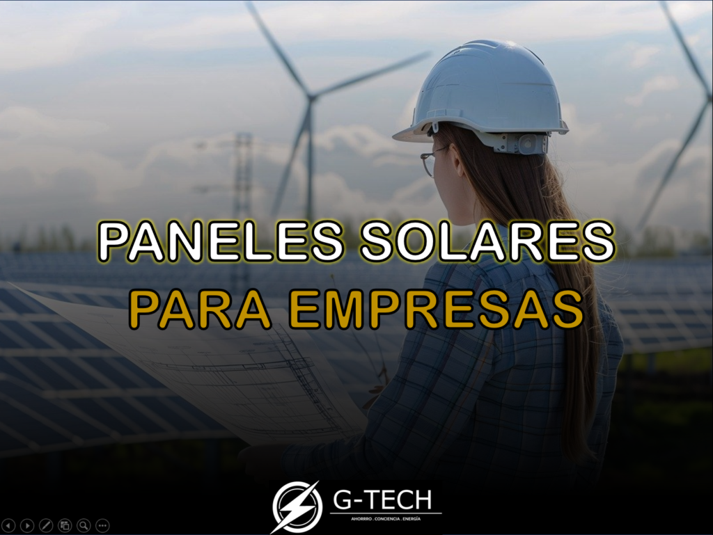 paneles solares para empresas
