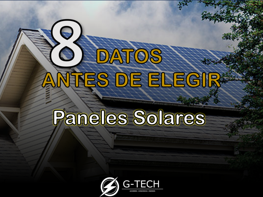 Sistema de paneles solares