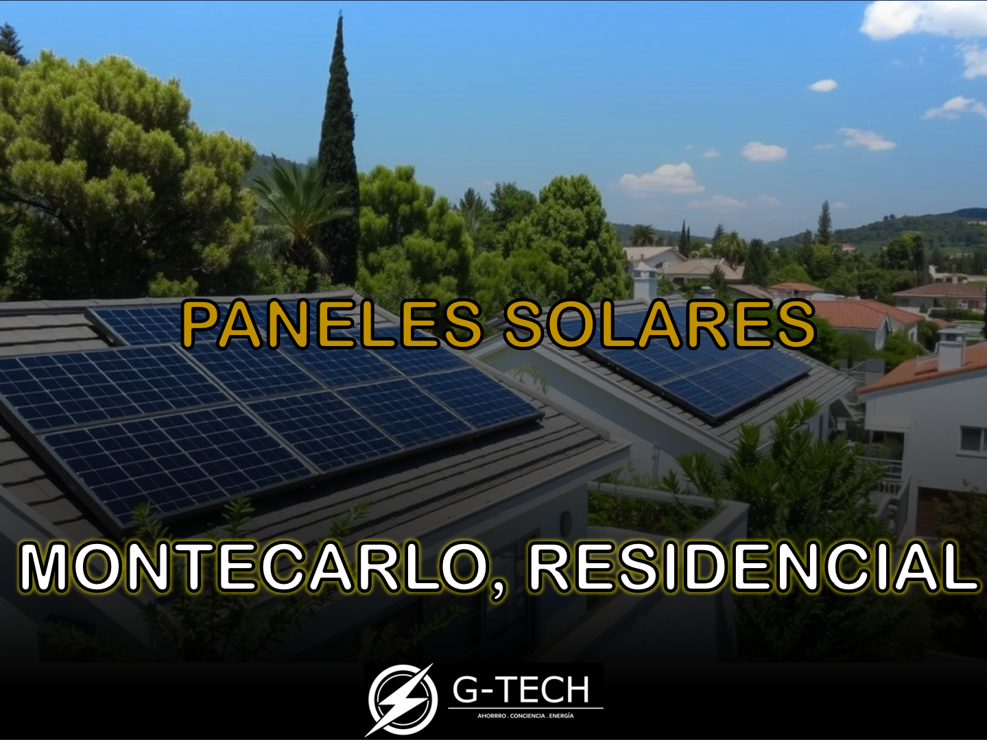 Paneles Solares en Montecarlo Residencial, Mexicali