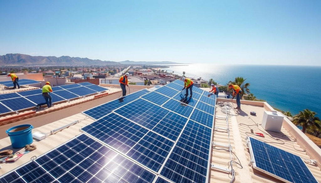 mantenimiento e instalación de paneles solares en san felipe