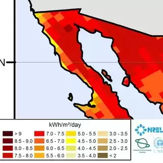 Solar Resources in San Felipe, B.C.
