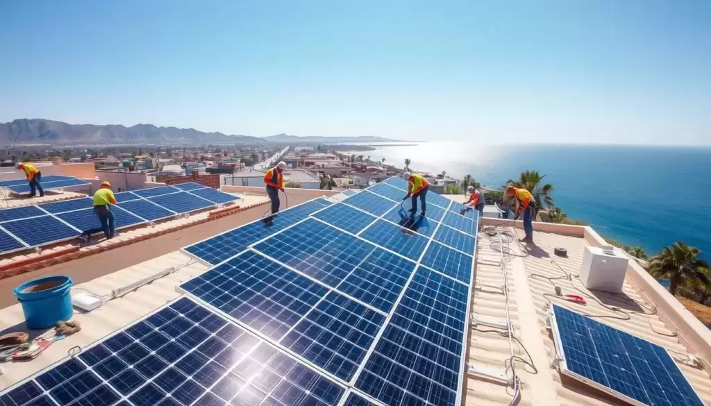 San Felipe Solar Panel Maintenance and Installation.