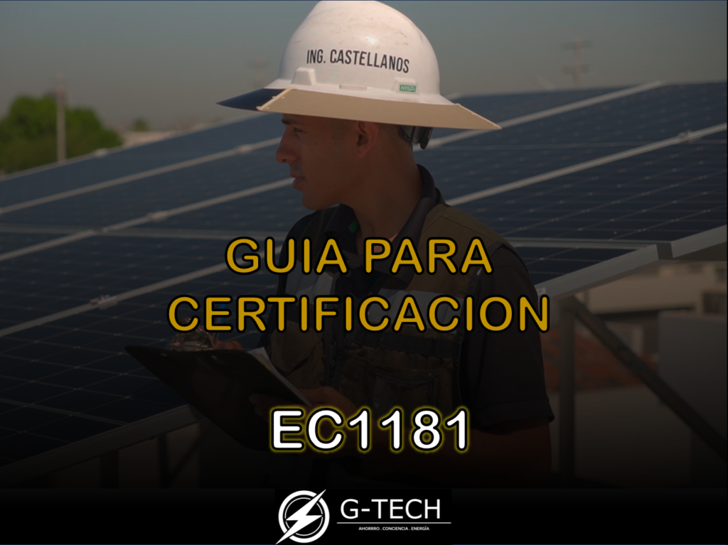 Guía para certificación EC1181