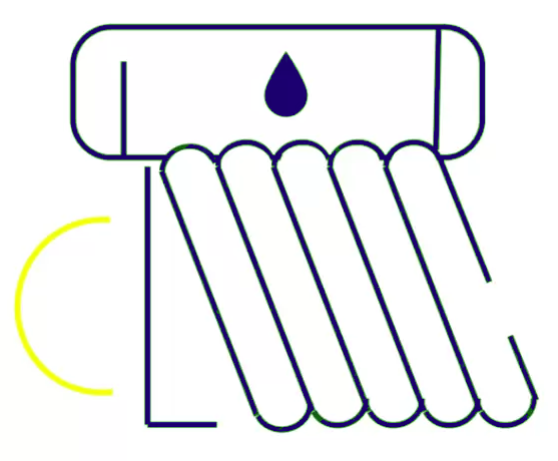 calentador solar heat pipe