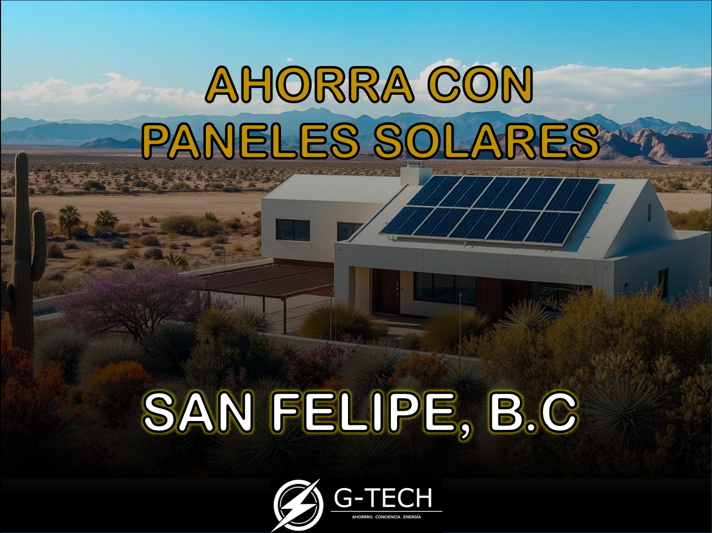 Ahorra con Paneles Solares en San Felipe