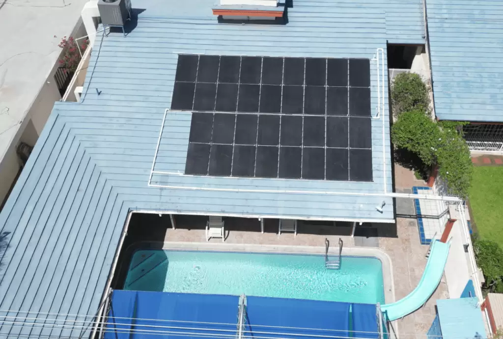 Calentadores Solares para alberca instalados en Mexicali.