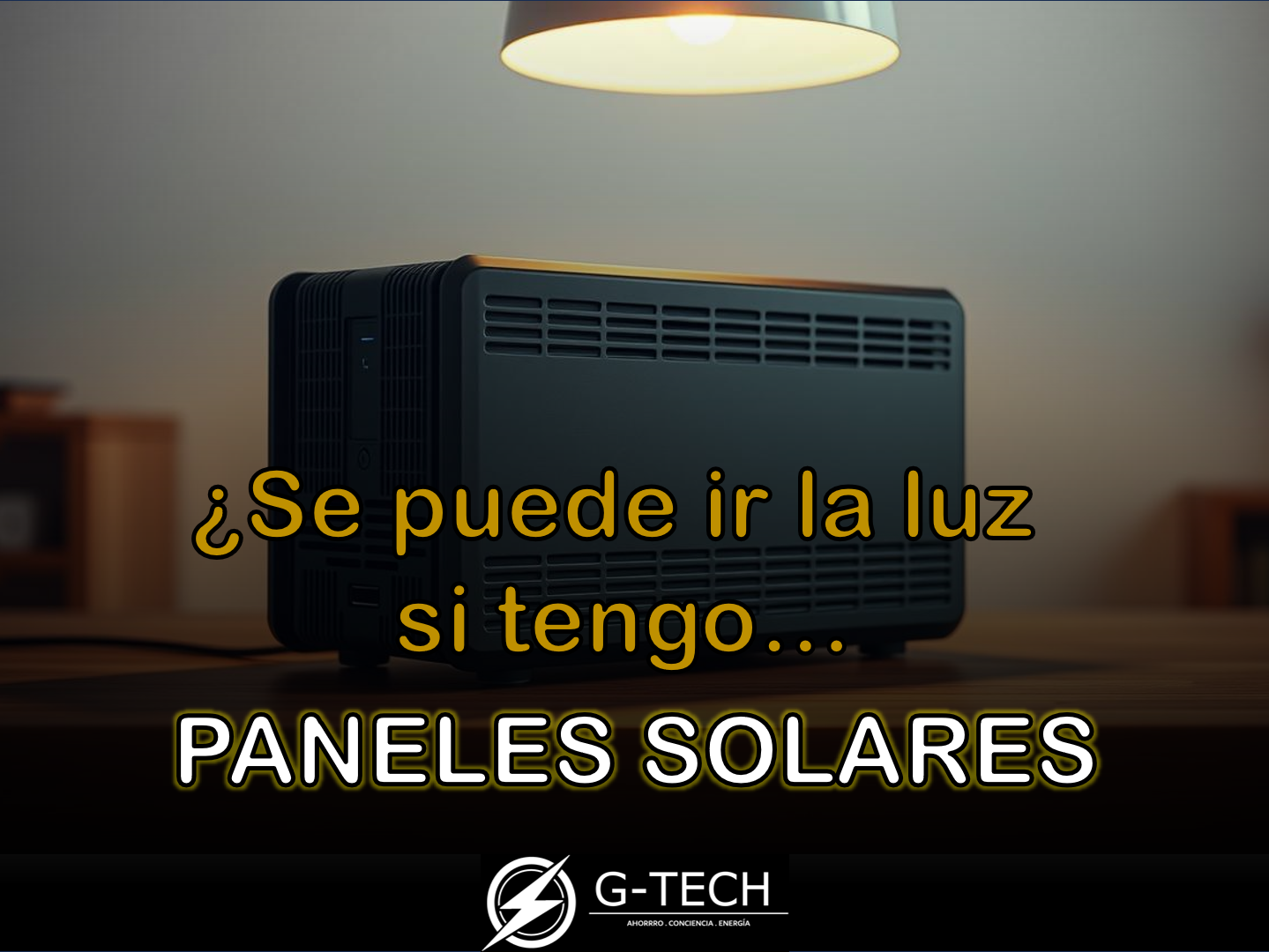 ¿Se puede ir la luz si tengo paneles solares?