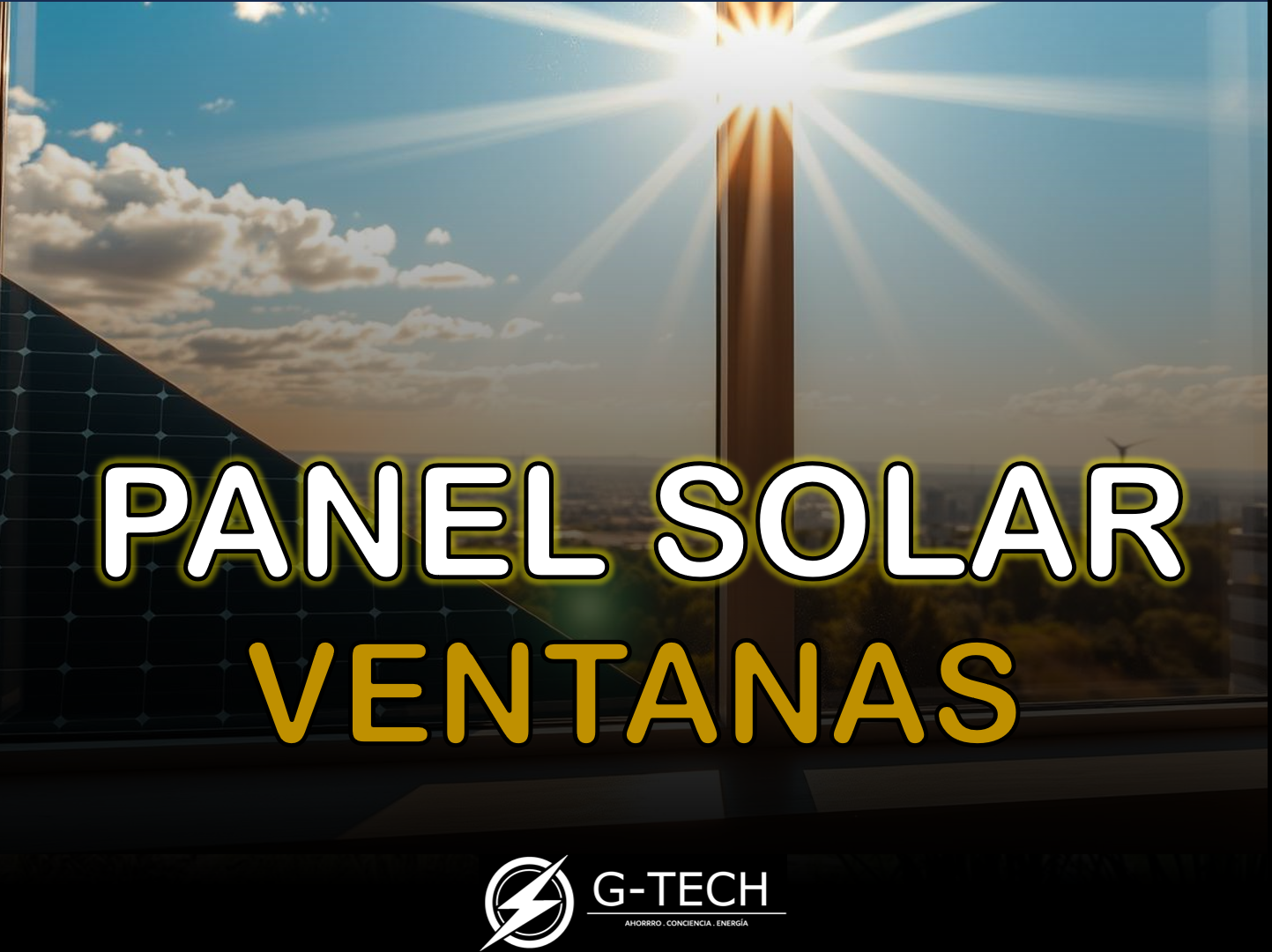 Paneles Solares para Ventanas