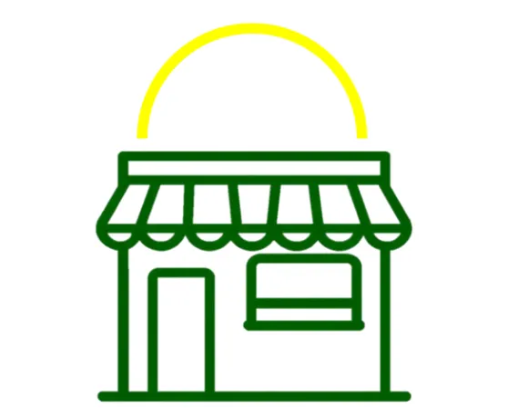 paneles solares en comercio